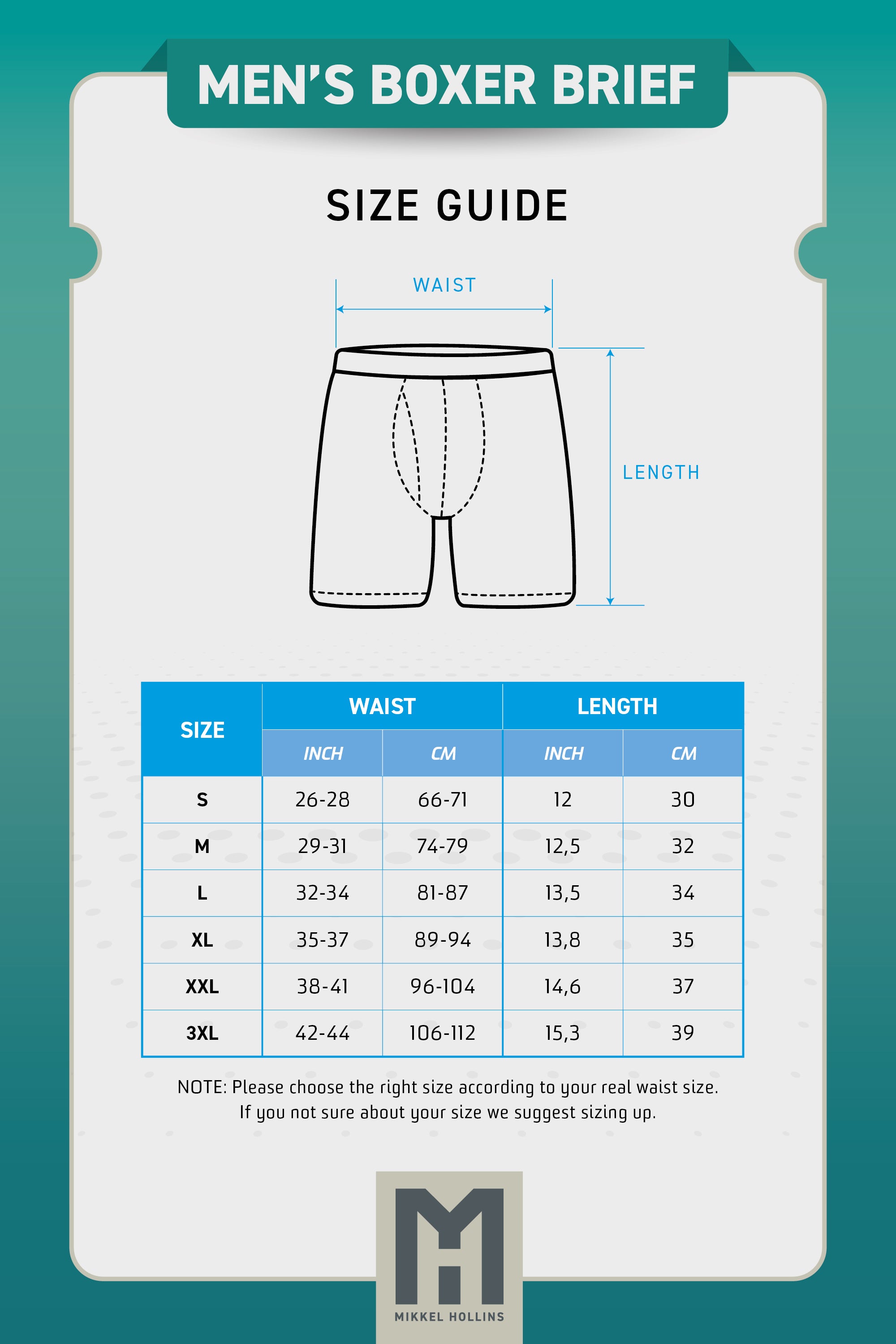 Mens Boxer Brief With Fly - PopArt